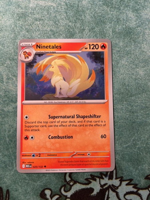 Ninetales κάρτα Pokemon μεταχειρισμένη