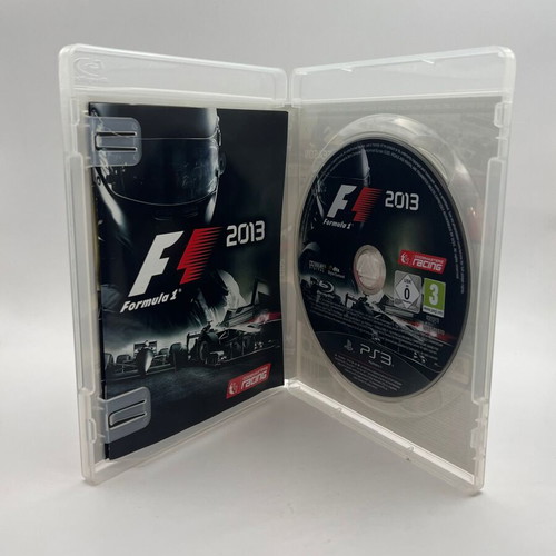 F1 2013 Classic Edition PS3 used, in very good condition, with manual