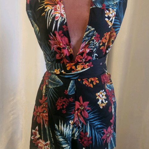Floral Shein Multiform Jumpsuit XL like new