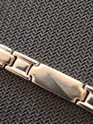 White gold bracelet 14 carat like new, 12.6 grams, 21 cm