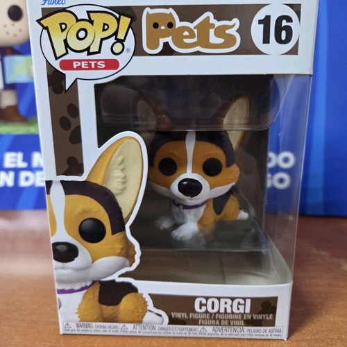 Funko Pop Pets Corgi figure new