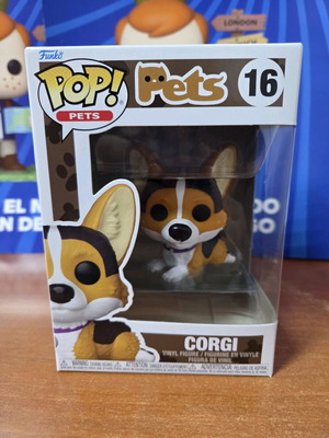 Funko Pop Pets Corgi figure new