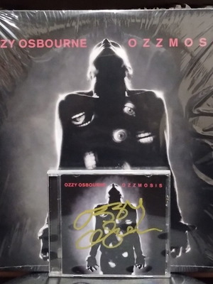 Ozzy Osbourne Ozzmosis 2LP лимитирано издание сив мрамор и черен винил с подписано CD употребяван