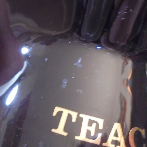 Teacher's Scotch Whisky old promotional ceramic jug used