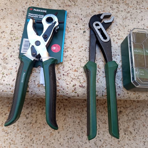 Pliers and clamp