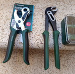 Pliers and clamp