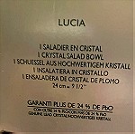 Σαλατιερα/ μπολ Cristal D' D'arques "Lucia" France 1970
