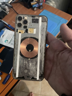 iPhone 11 Pro Max 64GB spare parts, gold