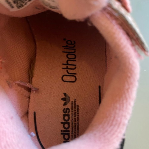 Adidas Ortholite kids shoes like new, suede with leather details