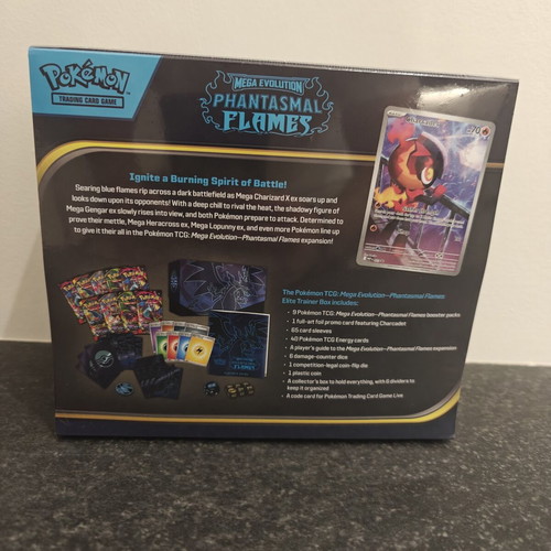 Pokemon Phantasmal Flames ETB new