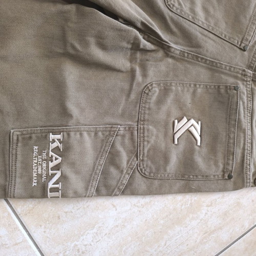 Karl Kani OG Washed Shorts size 30 (S) new, beige