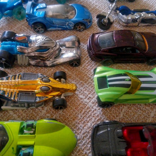Hot Wheels collection and collectible toy cars used, pack