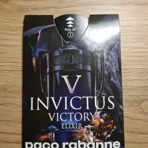 Invictus Victory Elixir Paco Rabanne 0.3ml sample like new