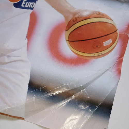Spanoulis & Onar double-sided poster used, 30x21 cm