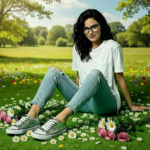 Disney Hannah Montana sneakers new, size 35 with rhinestones