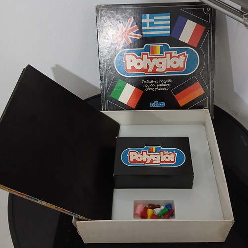 Polyglot board game 90s used, foreign language learning