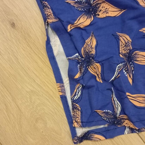 Tom Tailor dress like new, size 38, blue and orange