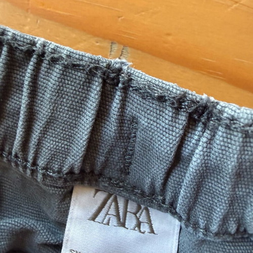 Zara cargo shorts used for boys, size 140 cm, blue