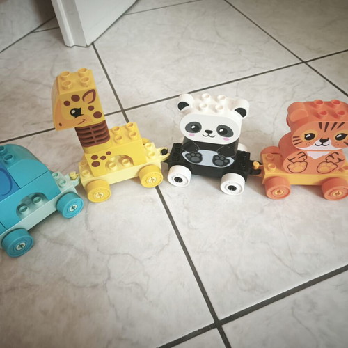 Lego Duplo Animal Train like new