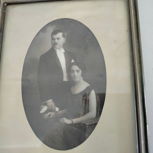 Couple photograph used in frame from 1924