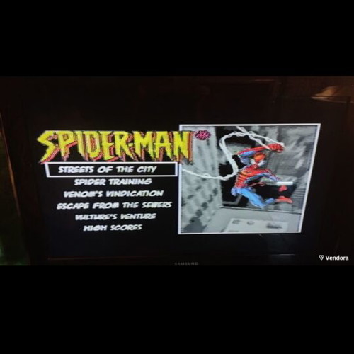 Marvel Spiderman Plug In TV and Play Video Game Controller like new