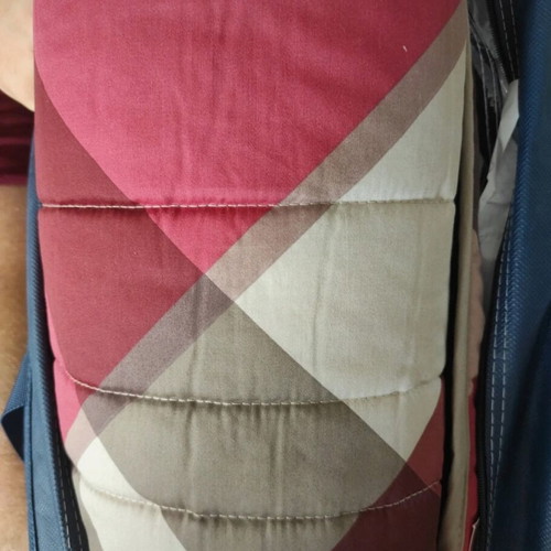 Cotton Quilt 100% New with Bordo, Beige, Brown Pillowcases