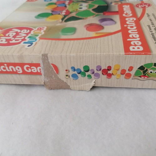 Playtive wooden balance board game for children 3-6 years, used
