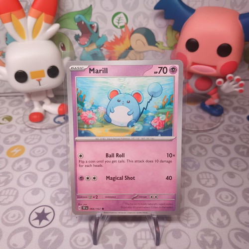 Pokemon Card Marill TEF 064 like new