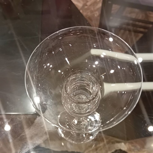 Glass decorative candle holder like new