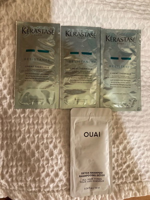 Σετ περιποίησης μαλλιών με Kerastase Resistance Ciment Thermique και OUAI Detox Shampoo νέο