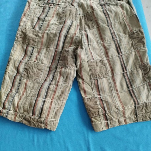 Exist Patchwork Bermuda XS like new with bonus DMN cotton bermuda No. 14