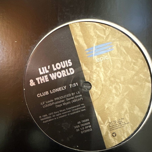 Vinyl record used