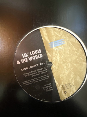 Vinyl record used