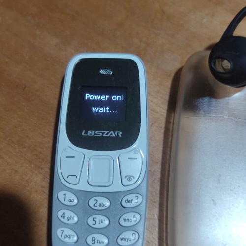 L8STAR BM10 Mini mobile phone like new, dual SIM, gray