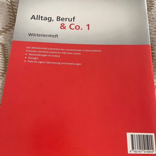 Alltag Beruf & Co. 1 A1.1 Wörterlernheft new, German