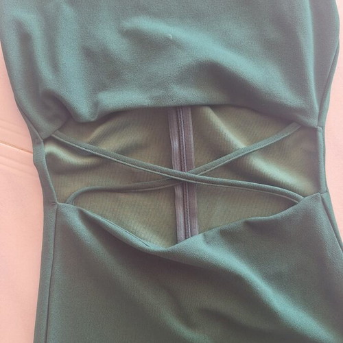 Judah Club Mini Dress with Cut-outs and Crossed Laces Size S like new
