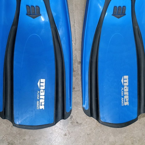 Mares Plana Avanti fins new, adjustable open heel