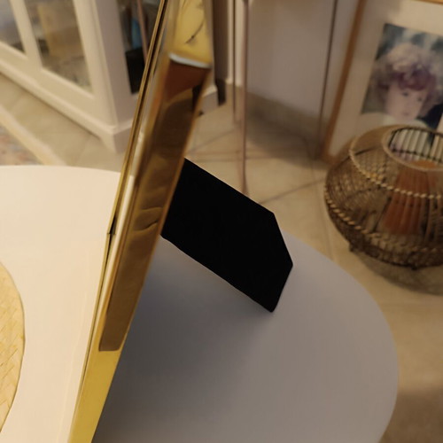 Photo frames used, pack of 2, gold tone
