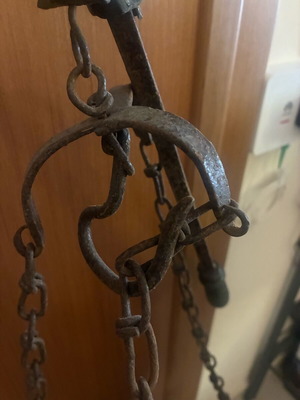 Greengrocer's scale used decorative