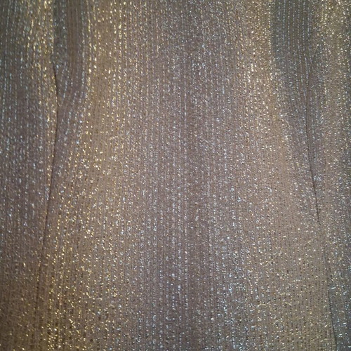 Black lace night dress with gold lining, size M