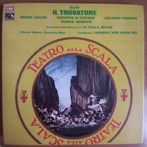 Maria Callas Trovatore 3 vinyl records new, classical