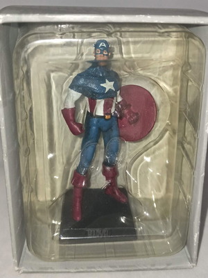 Φιγούρα Captain America by Eaglemoss μεταχειρισμένη με συσκευασία