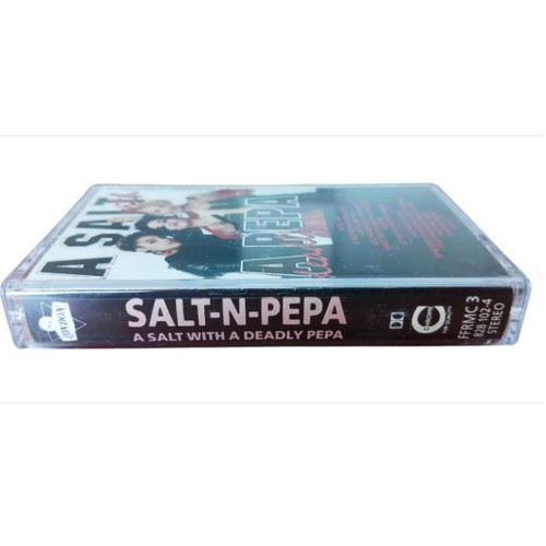 Salt-N-Pepa A Salt with a Deadly Pepa Original Cassette Tape UK 1st Edition like new