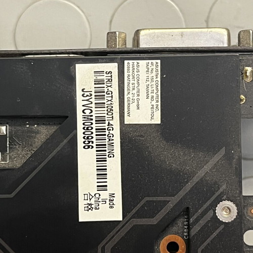 Nvidia GTX 1050Ti 4GB graphics card like new