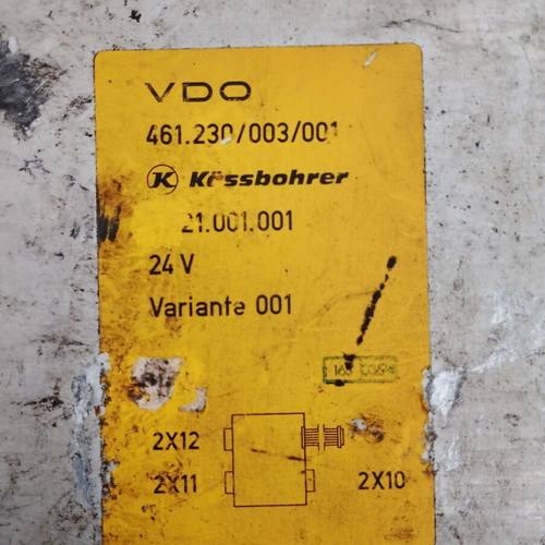VDO 461.230/003/001 control unit for Setra S315GT bus
