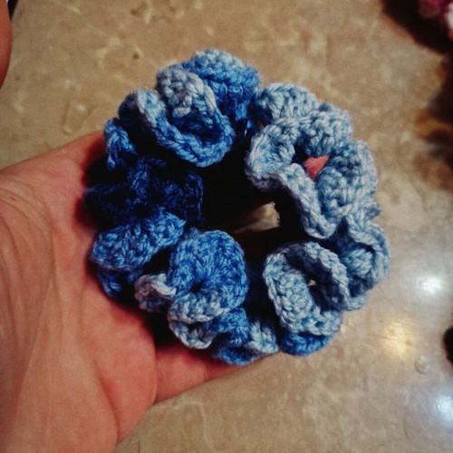 Handmade cotton hair ties new