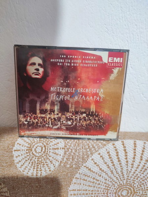 Giorgos Dalaras 2xCD Metropole Orchestra 100 Years Cinema like new, entechno