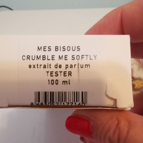 Mes Bisous Crumble Me Softly perfume 100 ml like new tester