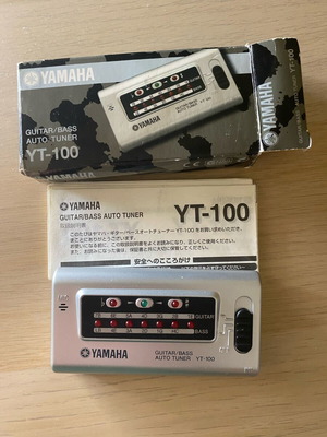 Yamaha Guitar Bass Auto Tuner YT-100 like new