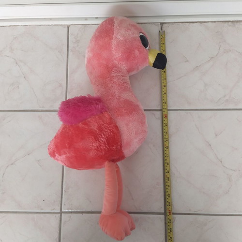 Ty Beanie Boos Gilda Flamingo large stuffed toy used 60-65cm